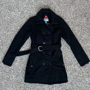 Columbia Women's Black Trench Coat